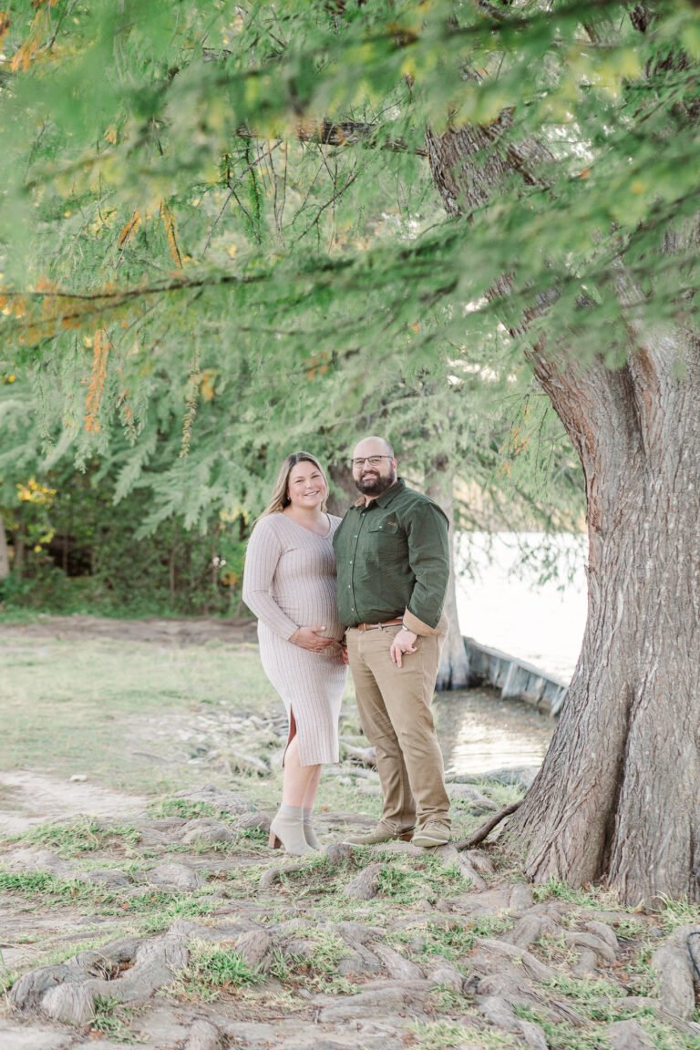 Maternity Session at Commons Ford Ranch Park